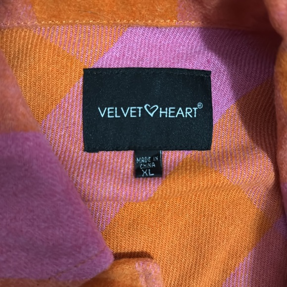 Colorful plaid shacket - Picture 2 of 2